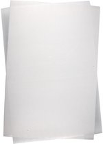 Feuilles rétractables, feuille 20x30 cm, transparent mat, 10 feuilles