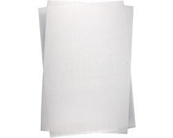 Creativ Company Krimpfolie Transparant Mat A4 0,3mm dik 10 vel