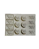 28 x Luxe Ramadan Stickers Eid Mubarak Versiering | Suikerfeest | Offerfeest | Sluitstickers 28 Stuks | Peel off stickers |
