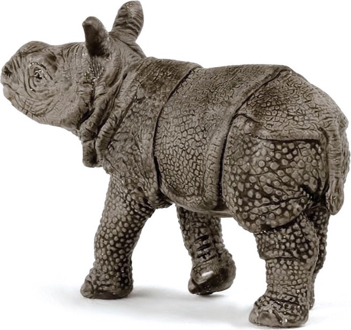 Schleich Wild Life Indische neushoornbaby speelfiguur thumbnail 5