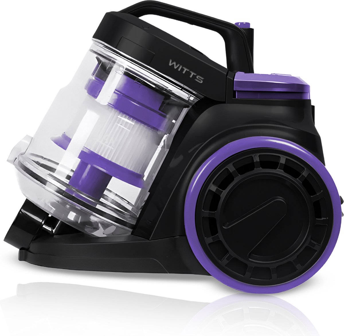 Aspirateur de Luxe Witts - Aspirateur sans sac - 1200W / 30 kPa