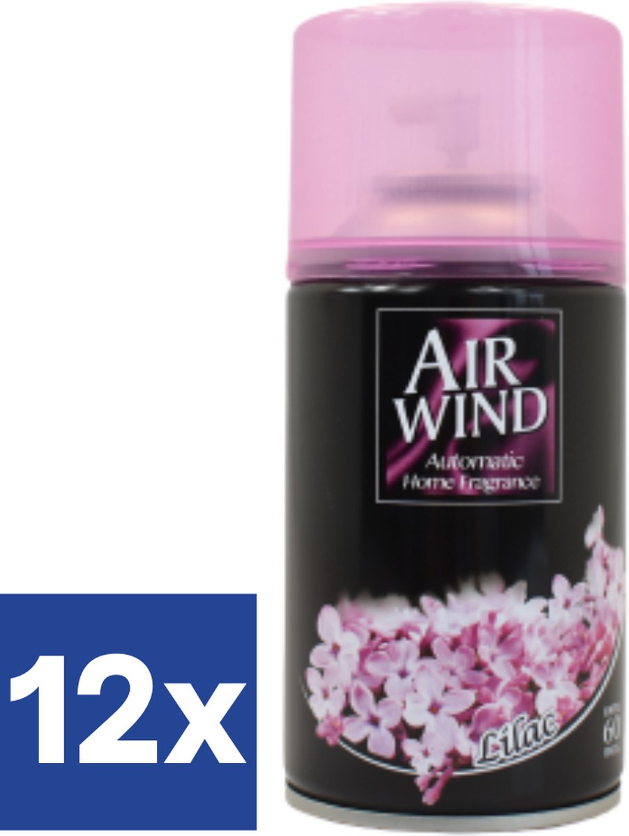 Airwind Luchtverfrisser Lilac (Voordeelverpakking) - 12 x 260 ml
