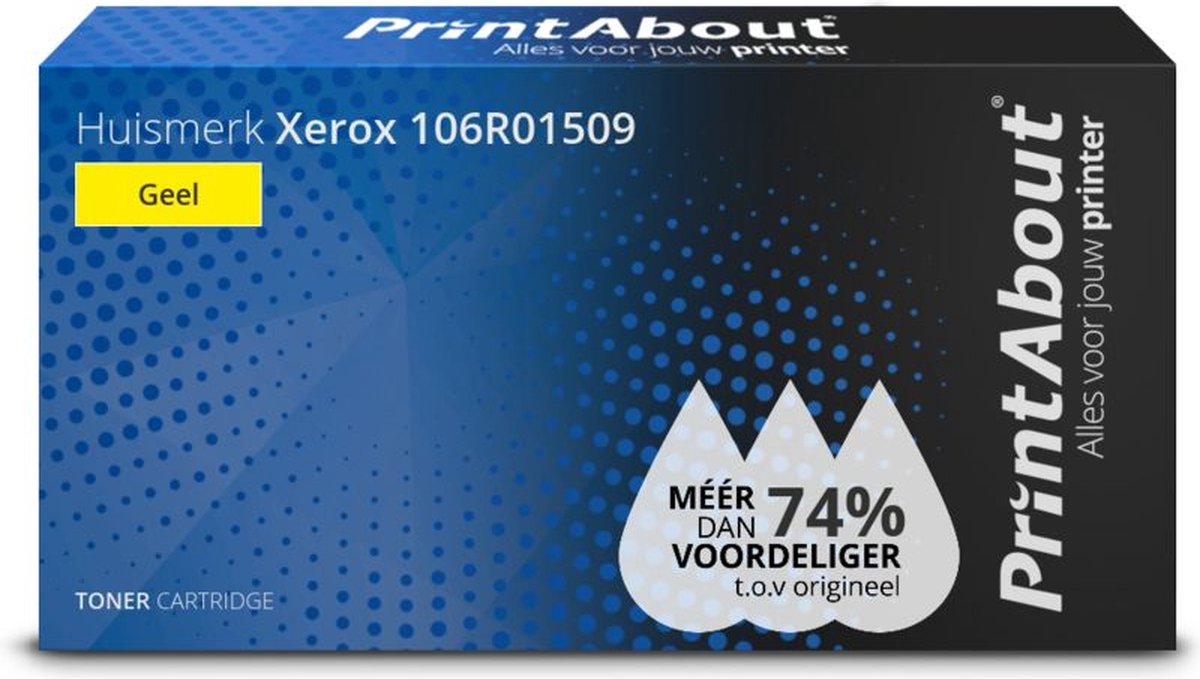 PrintAbout - Alternatief voor de Xerox 106R01509 / geel