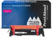 PrintAbout CLT-M406S toner magenta compatible voor Samsung