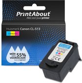 PrintAbout huismerk Inktcartridge CL-513 3-kleuren Hoge capaciteit geschikt voor Canon