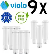 9x VIOLO waterfilter voor NIVONA MELITTA koffiemachines - vervanging 9 stuks