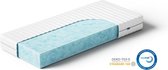 Akkon® Hybrid Matras 70x105 - 15 cm dik | Koudschuim HR50 - Kwaliteitsmatras