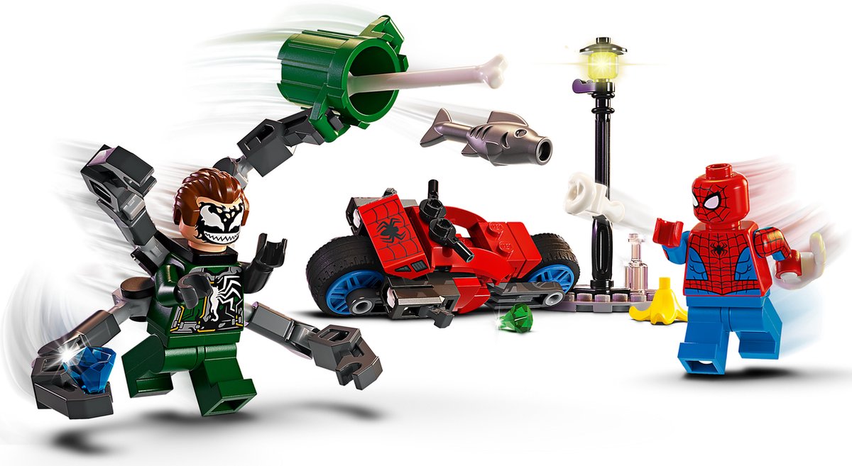 LEGO Marvel Motorachtervolging: Spider-Man vs. Doc Ock - 76275 — afbeelding 18