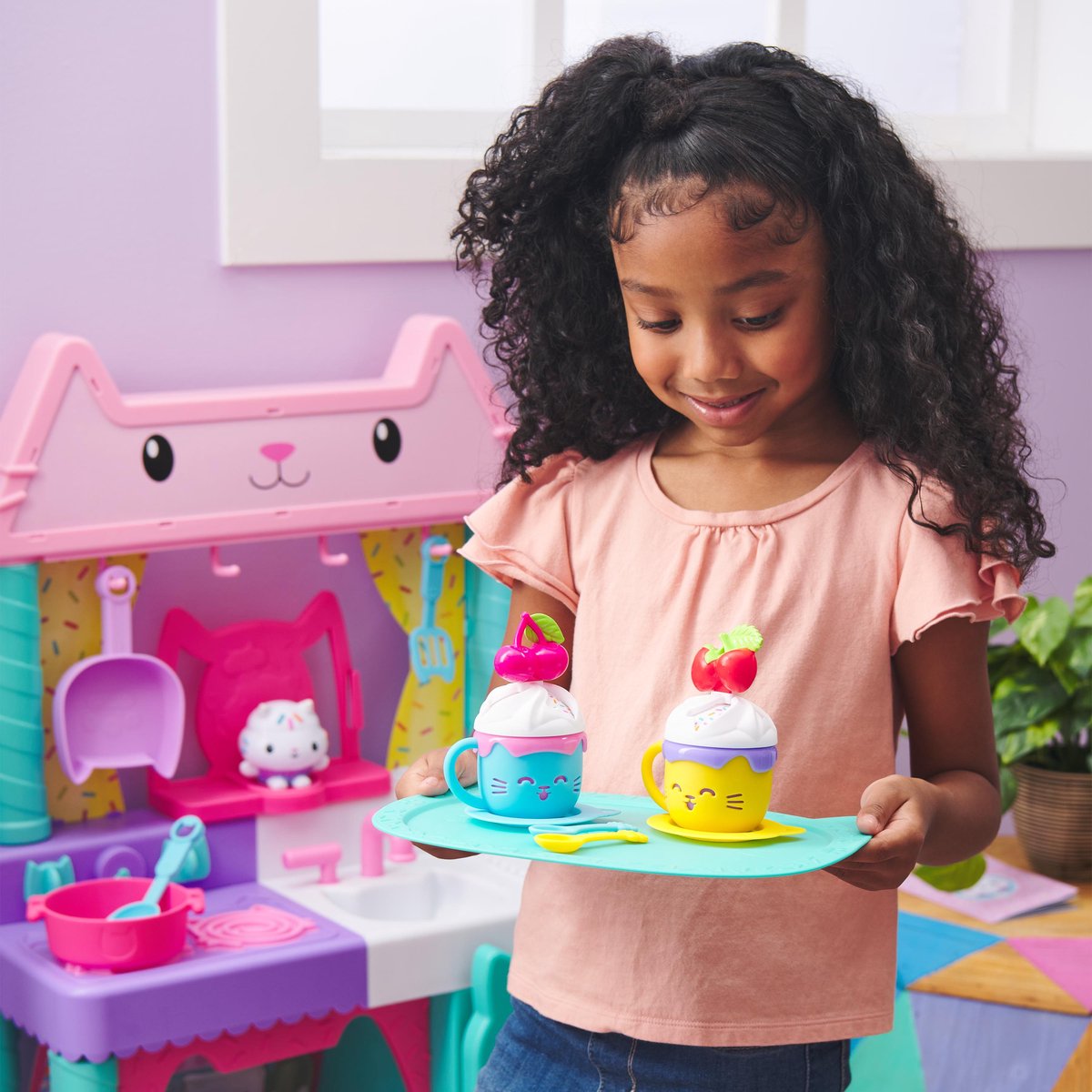 Gabby’s Poppenhuis - Spikkelfeest-serviceset met accessories — afbeelding 7