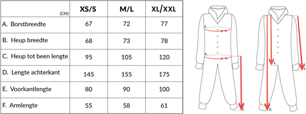 Eenhoorn onesie - dieren onesie - verkleedkleding - carnavalskleding - Carnaval kostuum - dames - heren – volwassenen – Party animal - maat XL/XXL — afbeelding 7