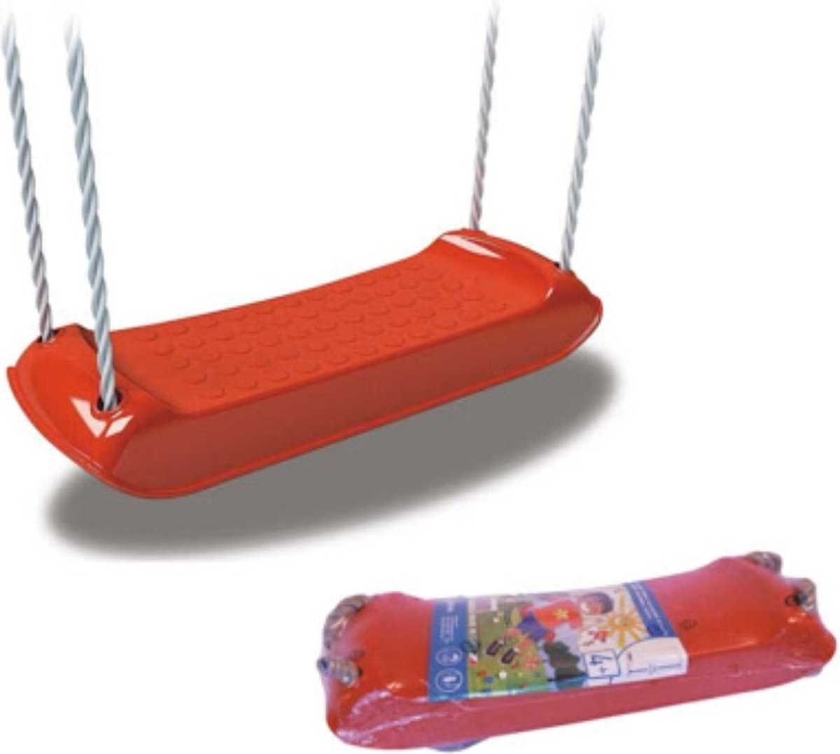 Plastic Schommelplank Rood