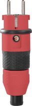 ABL Sursum 1529140 Stekker met randaarde Kunststof 230 V Zwart, Rood IP54