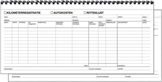 Sigel expres casboek - nederlandse kassabonboek 50 vellen a5