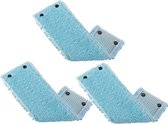 Leifheit - Clean Twist M / Combi Clean M vloerwisser vervangingsdoek met drukknoppen – super soft – 33 cm / set van 3