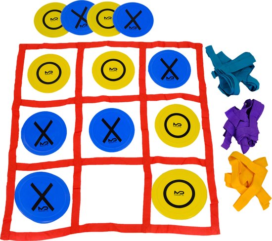 Thumbnail van een extra afbeelding van het spel MDsport - 3 op een rij XL - Tic tac toe - boter kaas en eieren