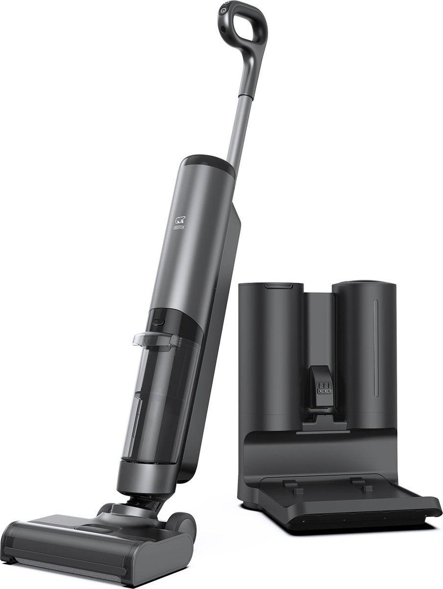 Osotek H100 Pro steelstofzuigerDraadloosStofzuiger en dweilen in...