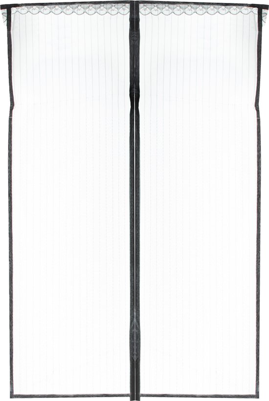 Muggennet - Vliegengorden - Vliegengordijn - Magnetische klamboe voor de deur - 160X230CM - Muggennet - Horgordijnen - Zwart — afbeelding 5