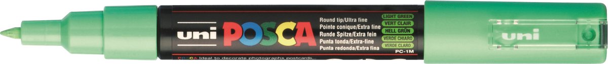 Markeerstift POSCA PC-1M Lichtgroen (6 Stuks)