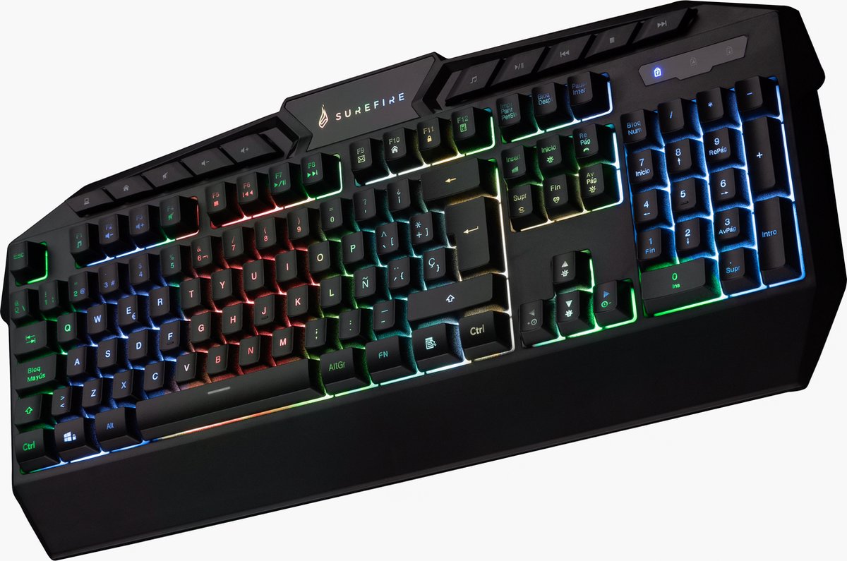 Verbatim KingPin toetsenbord Gamen USB QWERTY Spaans Zwart
