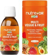 Nutrefor Kids Multi Veggie & Fruit Siroop 150 ml