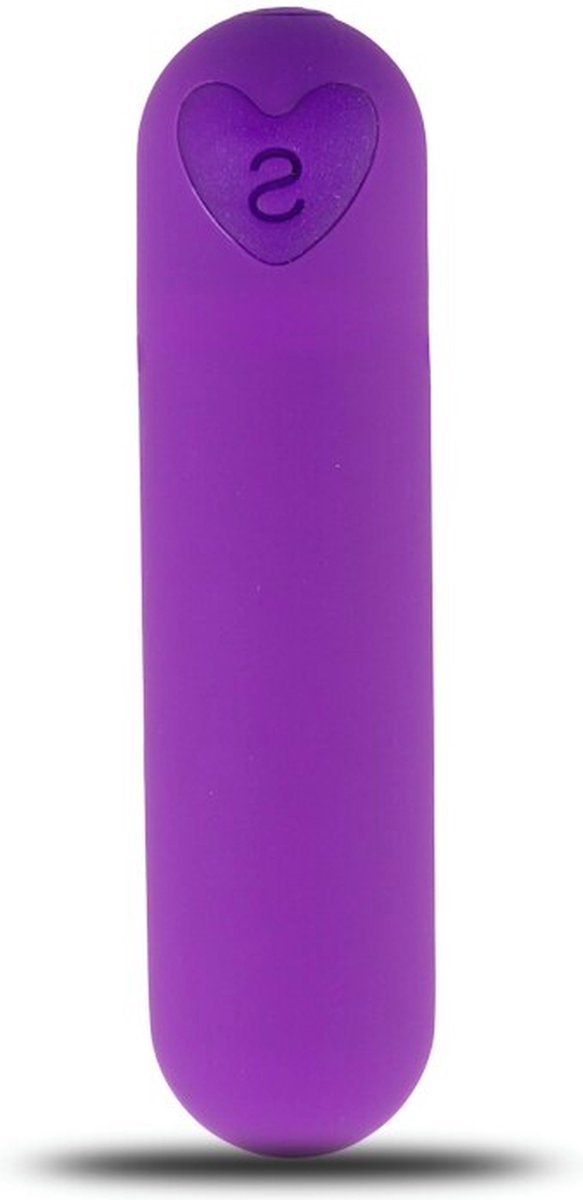 Intense mini vibrator met Turbo Vibraties voor vrouwen | Dildo | Krachtige vibraties | Massage | Vagina | 10 verschillende vibratiestanden | Gspot en Clitoris stimulator | Paars