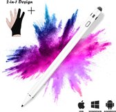 Lisiv stylus pen - Nieuwste Generatie - Voor tablet en Smartphone - Styluspennen - Alternatief Apple Pencil - Met Anti-Touch Handschoen - Inclusief Nederlandse Handleiding -