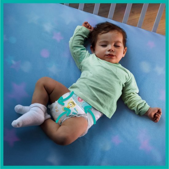 Pampers Baby-Dry Luiers - Maat 4+ (10-15 kg) - 152 stuks - Maandbox