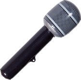 Opblaasbare Microfoon 88cm + Opblaasbare Bekerhouder