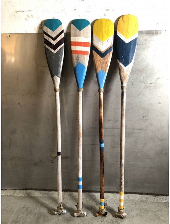 Mélanger les couleurs des pagaies
