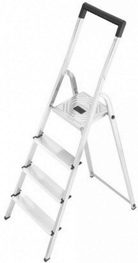 Escalier domestique en aluminium Hailo L40 / Escalier de bricolage 4  marches | bol.com