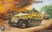 AFV-Club Stummel Sd.Kfz. 251/ 9 Ausf. D + Ammo by Mig lijm