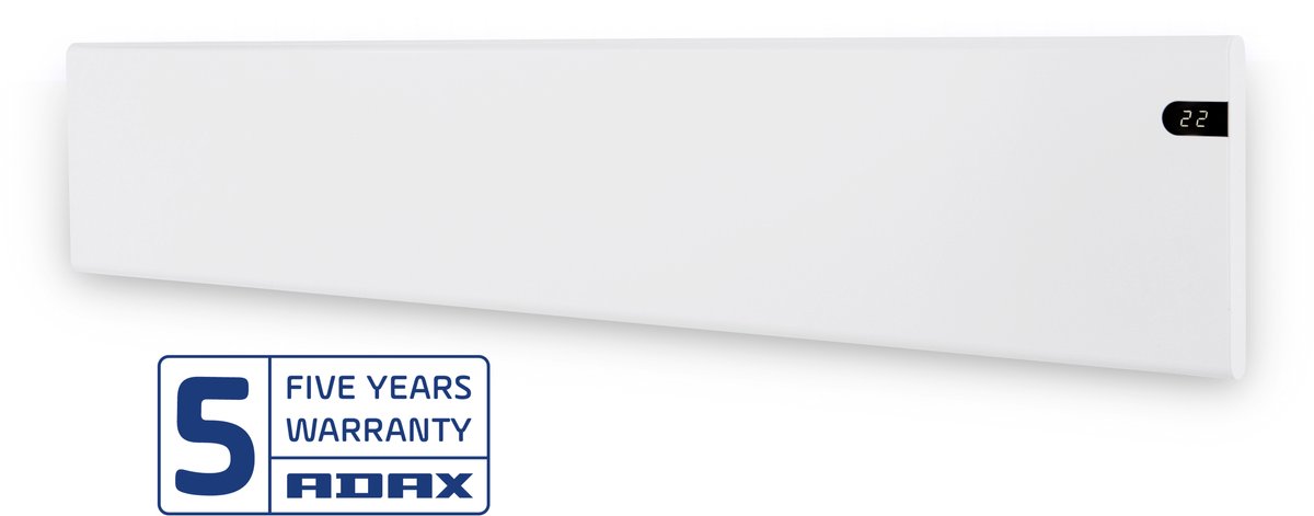 Adax Neo NL12, 200 x 1450mm - wit, 1200w