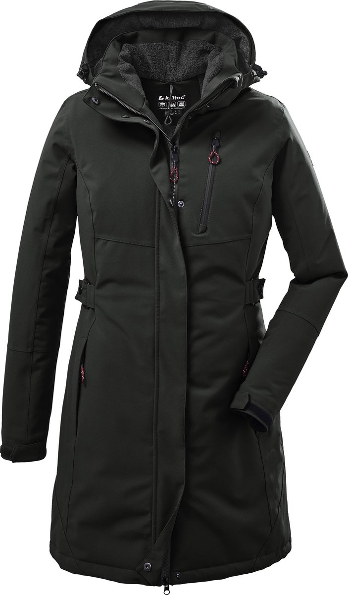 Killtec KOW 165 Women Parka Outdoorjas Dames Olijfgroen Maar Dunkeloliv