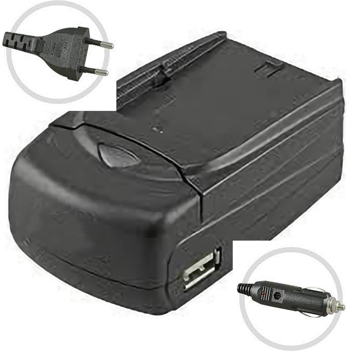 Oplader voor Nikon MH-24- Voor Nikon accu EN-EL14