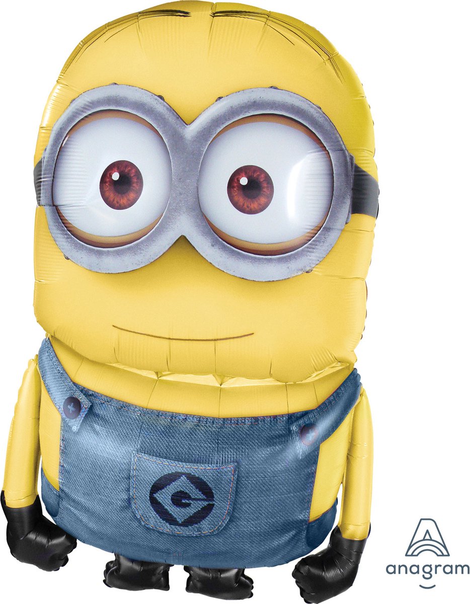"Reuze aluminium ballon Minions Despicable Me ™ - Feestdecoratievoorwerp - One size"