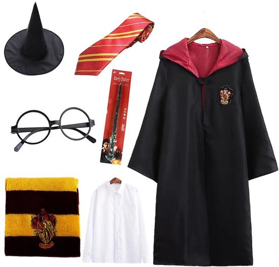 Kit Baguette et Lunette Harry Potter - Accessoire de déguisement - Achat &  prix