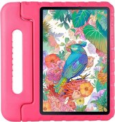 Tablet hoes geschikt voor Samsung Galaxy Tab S7 11.0 (2020) - Kinderhoes met handvat - Schokbestendige Kids cover - Magenta