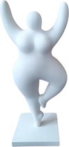 Fat Ladies Figurine en polystone blanc 20 cm de haut DIY à peindre soi-même