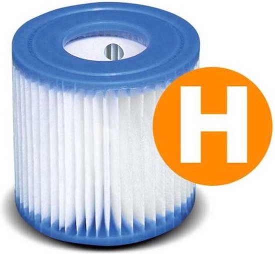 Intex Filter Cartridge Type H voor Zwembad 2 Stuks Intex zwembadfilter cartridge