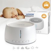 LUVION® White Noise Machine - Soundspa - Kalmerende Slaaphulp met Witte Ruis voor Baby's, Kinderen én Volwassenen - Help jezelf of je Baby Beter Slapen!