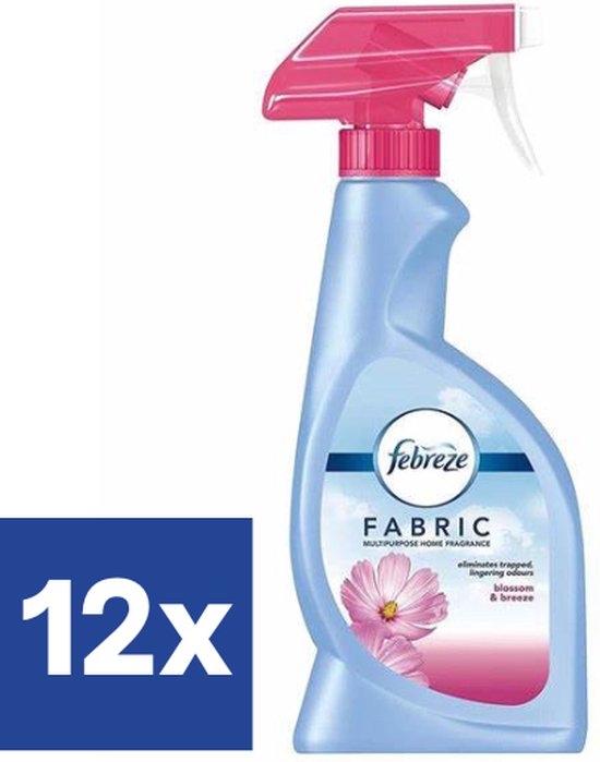 Febreze - Spray Febreze Textile - Blossom & Wind - 12 x 375ml