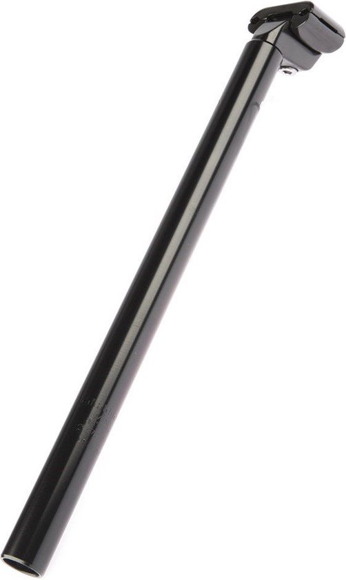 Zoom zadelpen vast patent 27.2 x 350 mm aluminium matzwart