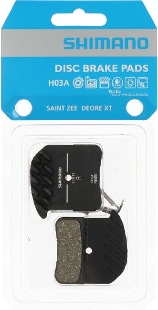 Pastillas Shimano N03a SHIANO N03A Disc Brake Pads Grey, Resin