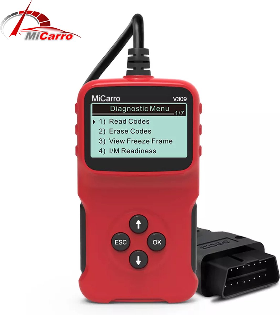 Scanner JTEX KW309 OBD - Lecteur de code de diagnostic automatique