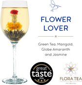 Thee bloem - nieuwe thee - Thee kado - Kado tip - Theebloem van Flora Tea Flower lover 2 stuks - Thee Cadeau - Thee