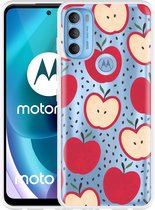 Motorola Moto G71 Hoesje Appels - Designed by Cazy