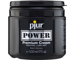 Pjur Power Premium Glijmiddel - 500 ml - Waterbasis - Vrouwen - Mannen - Smaak - Condooms - Massage - Olie - Condooms - Pjur - Anaal - Siliconen - Erotisch