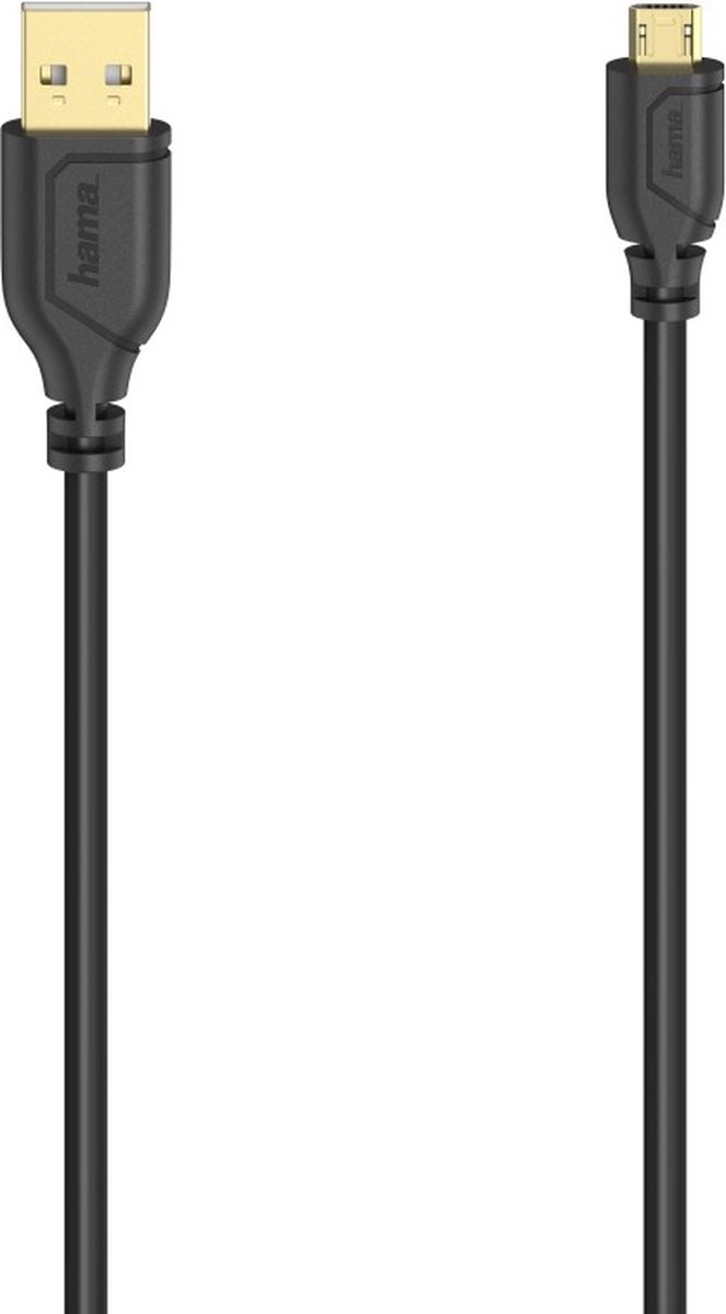HAMA 200610 Micro-USB-kabel 0,75m