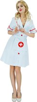 Zuster pakje dames - Verpleegster outfit - Jurkje - Carnavalskleding - Carnaval kostuum dames - Maat S