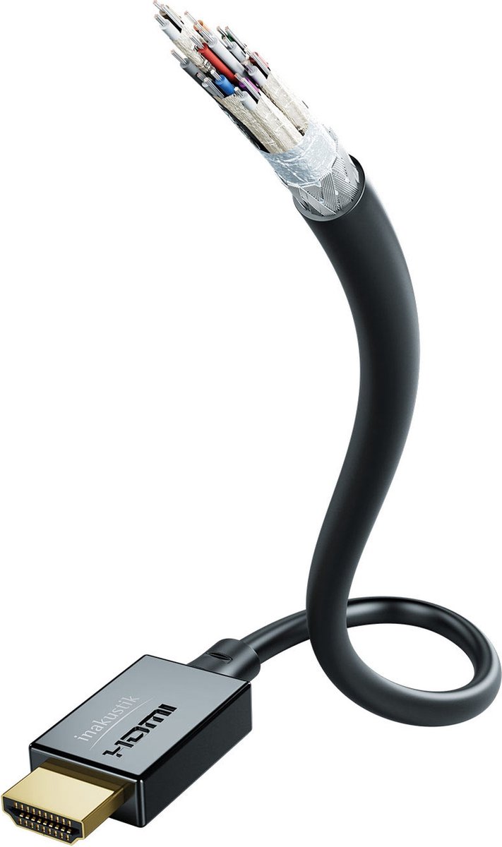Inakustik Star HDMI-HDMI 2.1, Ultra HD met Ethernet - 1,5m